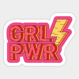 Girl Power Sticker